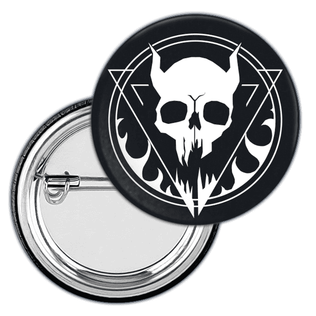 Produktbild Button "Skull" #1